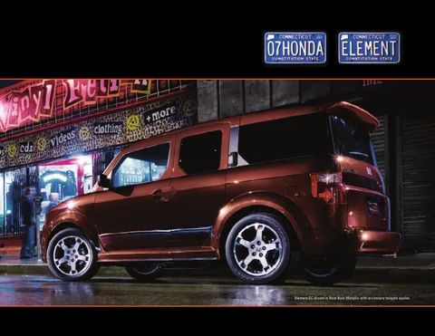 2007 Honda Element fact sheet cover