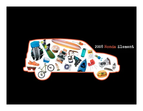 2008 Honda Element sales brochure cover