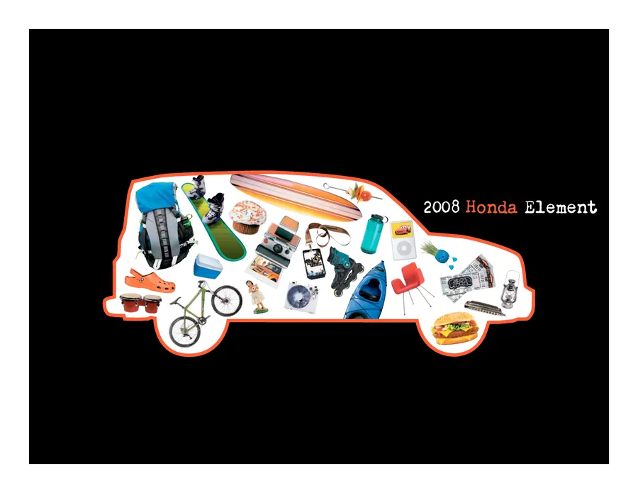 2008 Honda Element Brochure, page 1