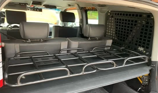 Sam’s modified shelf made from two KIMISS delivery baskets