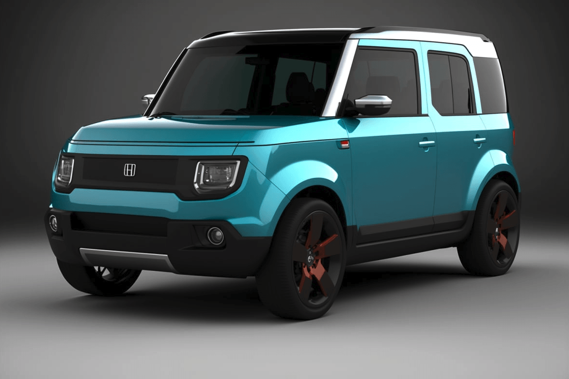 Motor Trend Could a New Honda Element SUV Be the Baby Off-Roader We Need Ai Design 04