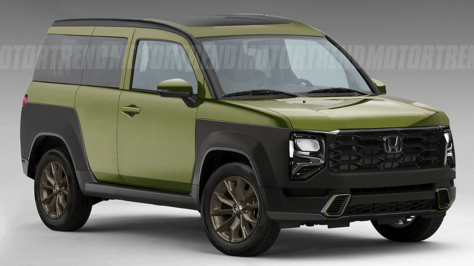 Motor Trend Could a New Honda Element SUV Be the Baby Off-Roader We Need Ai Design 01