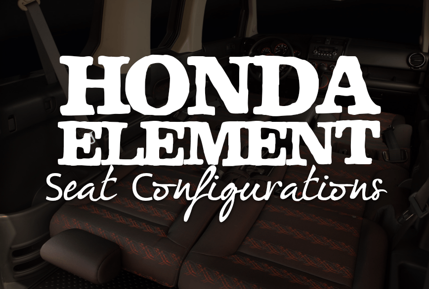 Honda Element Interior Seat Configurations preview