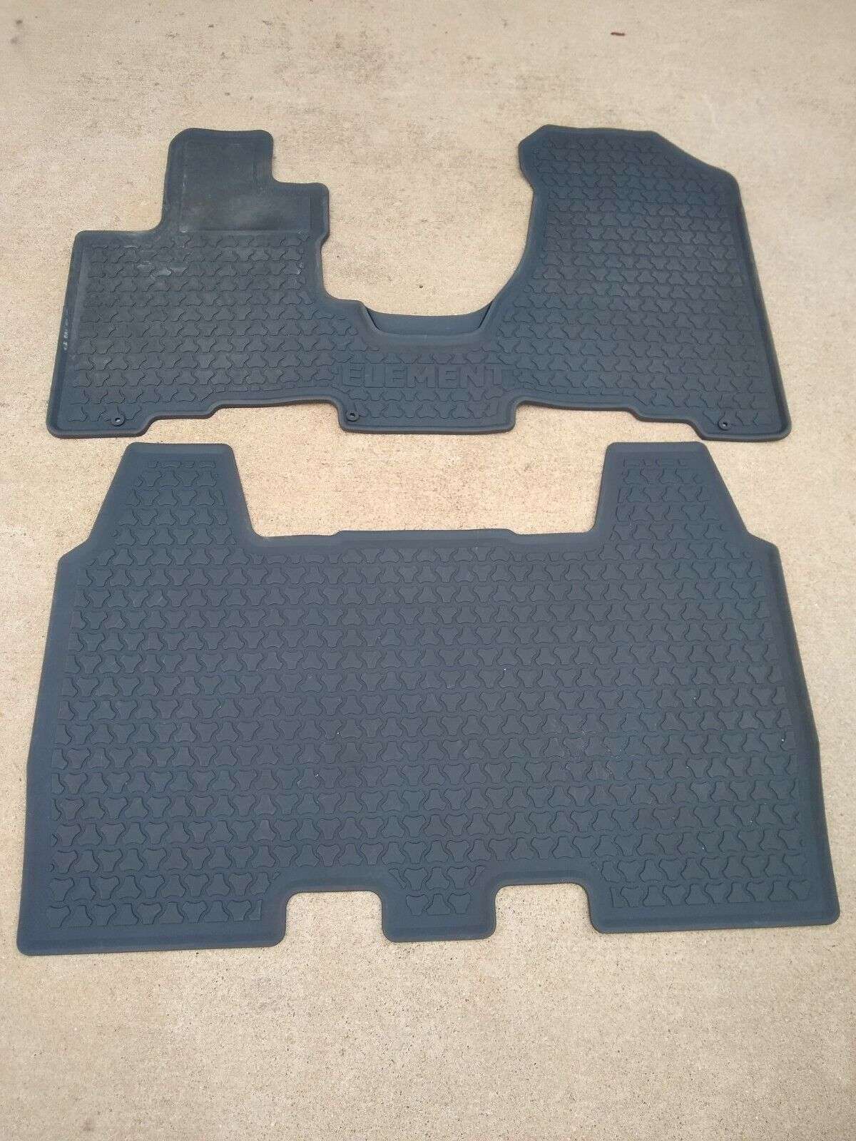 OEM Genuine Honda Element Rubber Floor Maps