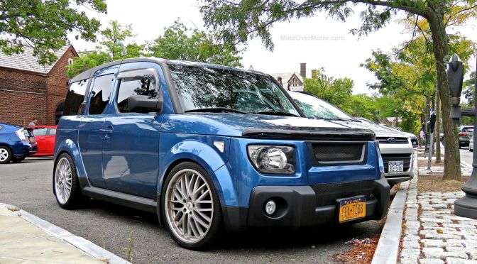 slammed honda element mods