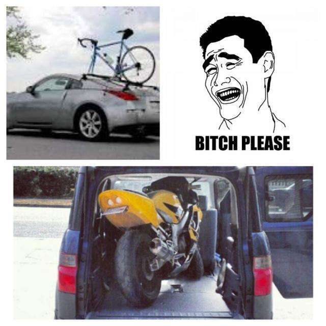 honda element bitch please motorcycle