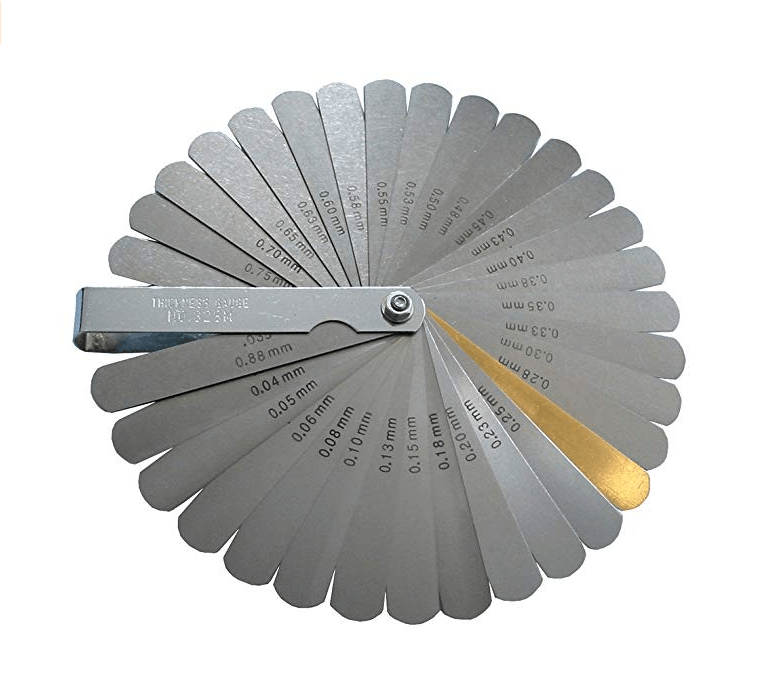 Honda Element Parts How to Perform Honda Element Valve Adjustment Tool 32 Blades Feeler Gauge Tool for k24