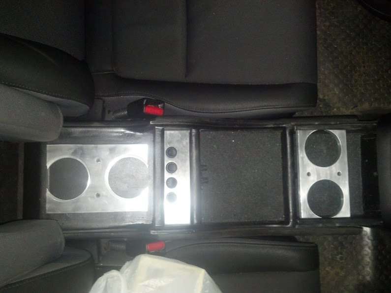 honda element custom center console armrest cup holders
