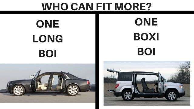 Honda Element Fits More Meme