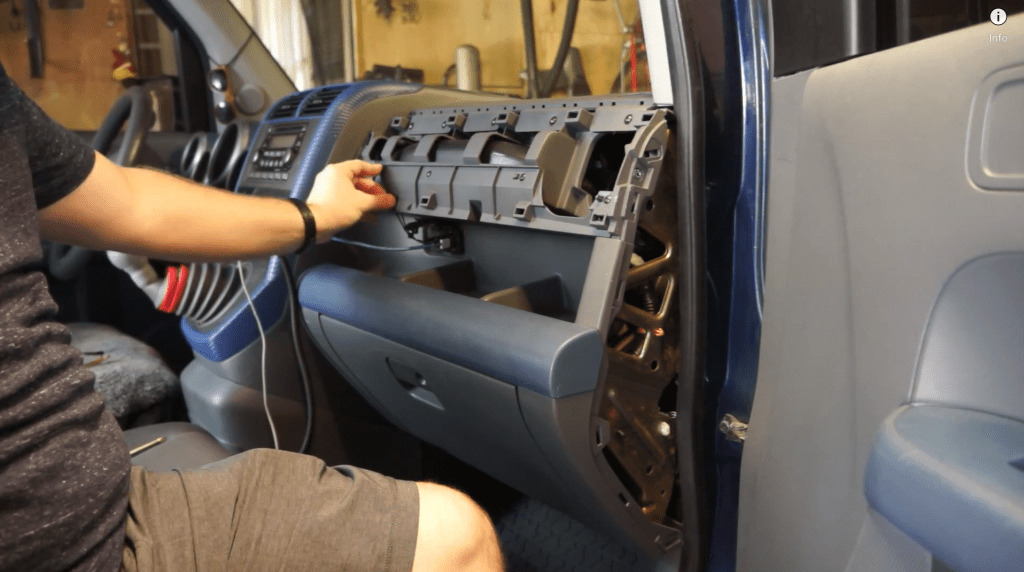 How to Remove Honda Element Dashboard Vent Trim EASY