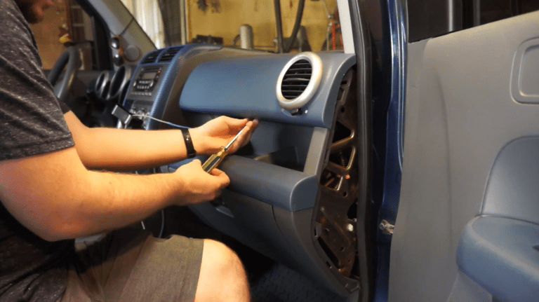 How to Remove Honda Element Dashboard Vent Trim EASY!