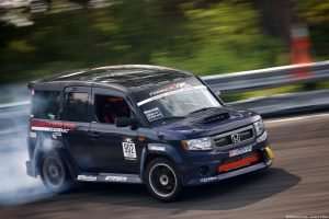 2010 2011 blue honda element drifting track modified sliding