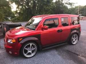 Carbon Fiber Panels Honda Element