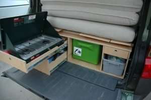 Honda Element Camp Kitchen Slide Drawers Bed Car Camping