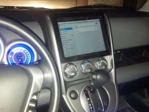 honda element apple ipad ipod indash radio spotify music player installed finished