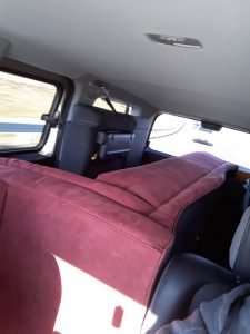 Honda Element Interior Chase Lounge fits inside the Cargo Area 2