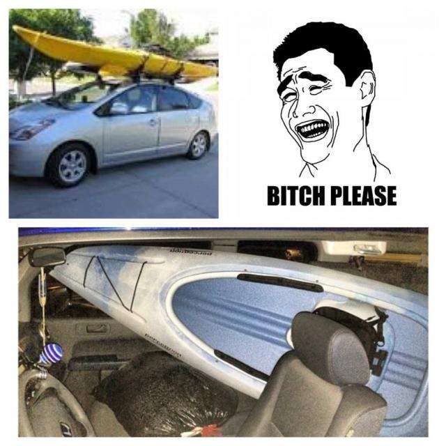 Honda Element Bitch Please Kayak Meme