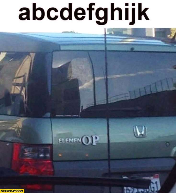 LMNOP Honda Element Meme