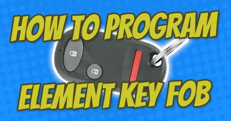 How to Program Honda Element Key Fob – Lock and Unlock Function