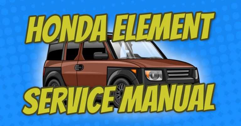 Honda Element Service Manual