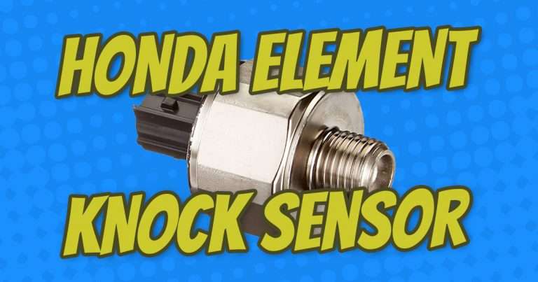 How to Replace Honda Element Knock Sensor with Diagrams