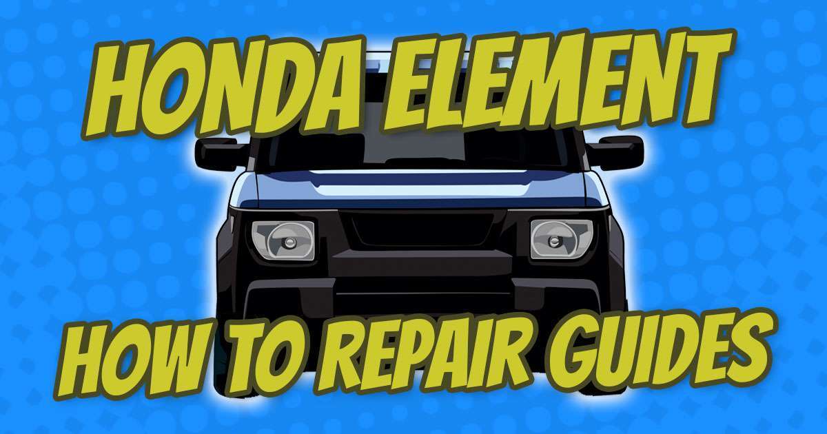 honda element how to repair guides