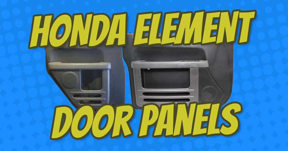 how to remove honda element door panels