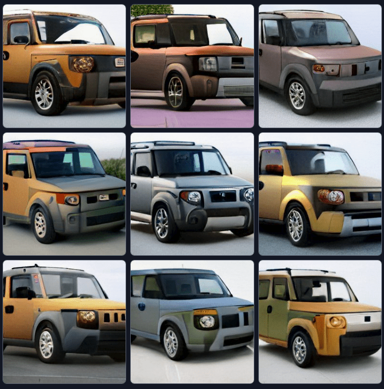 I used AI to design the next Honda Element basic