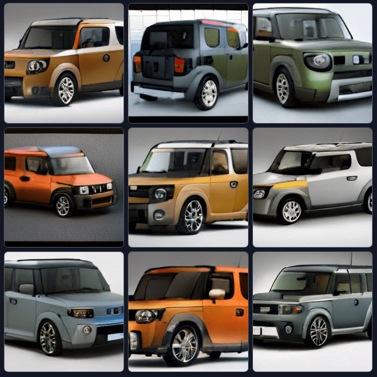 I used AI to design the next Honda Element future version