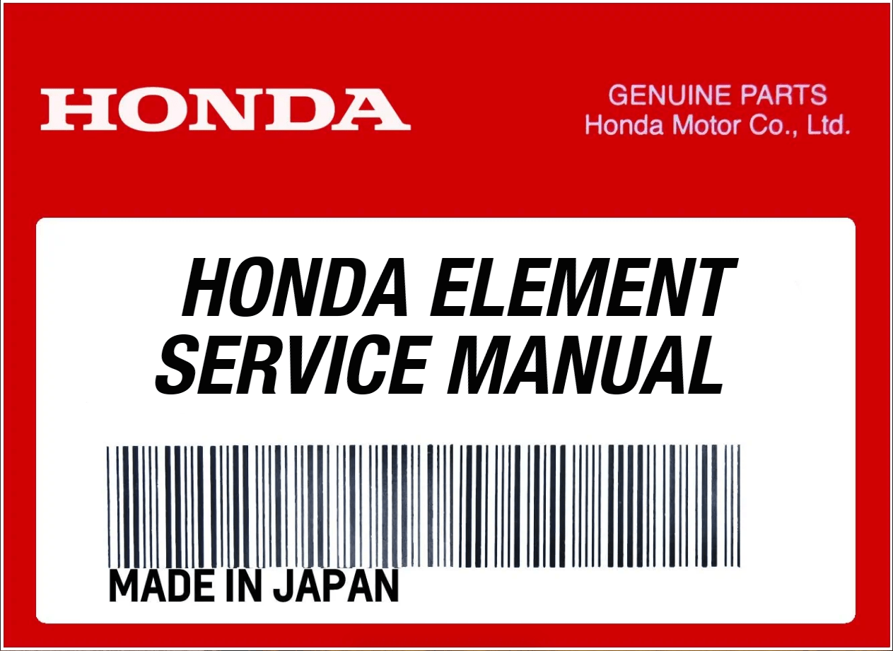 Honda-Element-Parts-Service-Manual