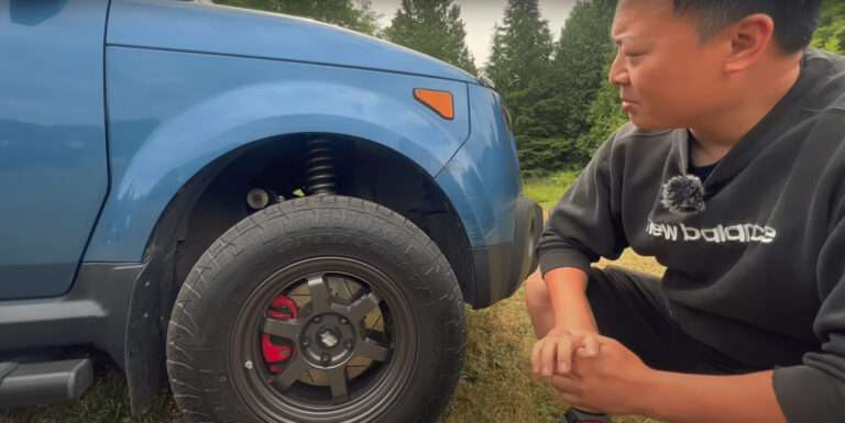 Dat Trans well thought out honda element is spectacular suspension
