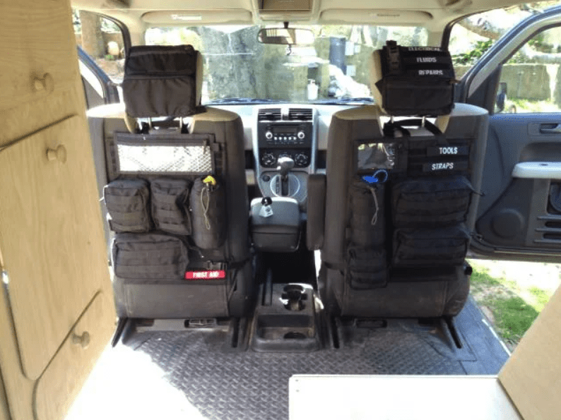 Honda Element Mole Bags Seat