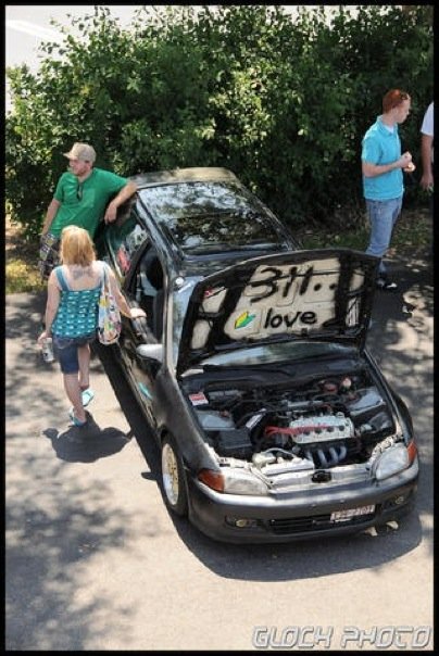 Gunther with his 1993 Si back in 2008