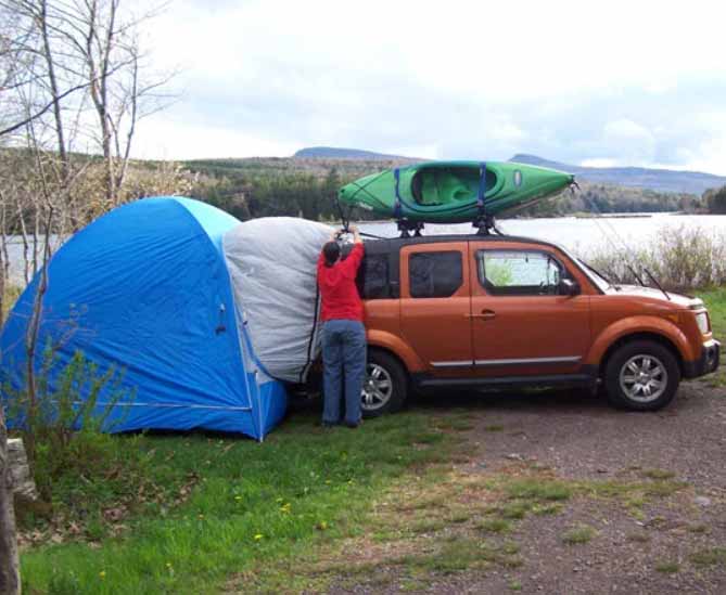 Honda Element OEM Tent – The Ultimate Camping Companion